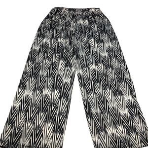 Apt 9 cropped chevron print beach pants Medium